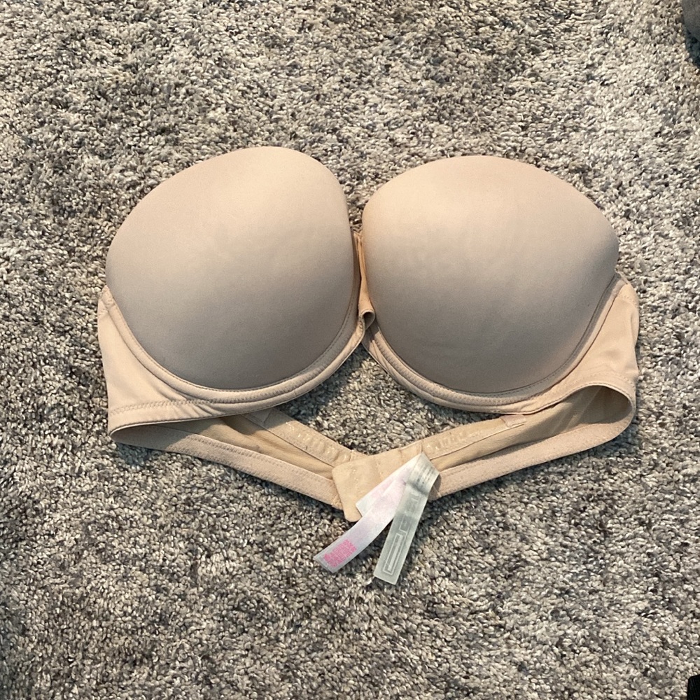 strapless push up bra